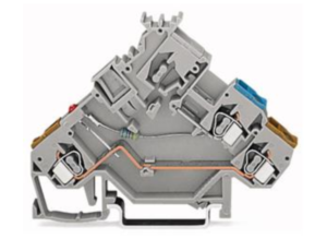 Клемма привода WAGO 280-562/281-434, 2 pin, 0.08мм²-2.5мм², 24В, 20А, (1 шт)