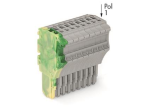 Внутренний разъём WAGO 2020-110/000-037, 10 pin, 0.5мм²-1.5мм², 500В, 13.5А, CS: 3.5мм, (1 шт)