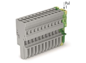 Внутренний разъём WAGO 769-112/000-036, 12 pin, 0.08мм²-4.0мм², 500В, 32А, CS: 5мм, (1 шт)