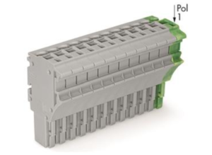 Внутренний разъём WAGO 2022-112/000-036, 12 pin, 0.75мм²-4.0мм², 690В, 24А, CS: 5.2мм, (1 шт)