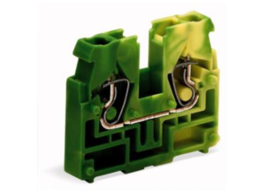 Торцевая клеммная колодка WAGO 869-357, 1 pin, 0.08мм²-2.5мм², 500В, 24А, (1 шт)