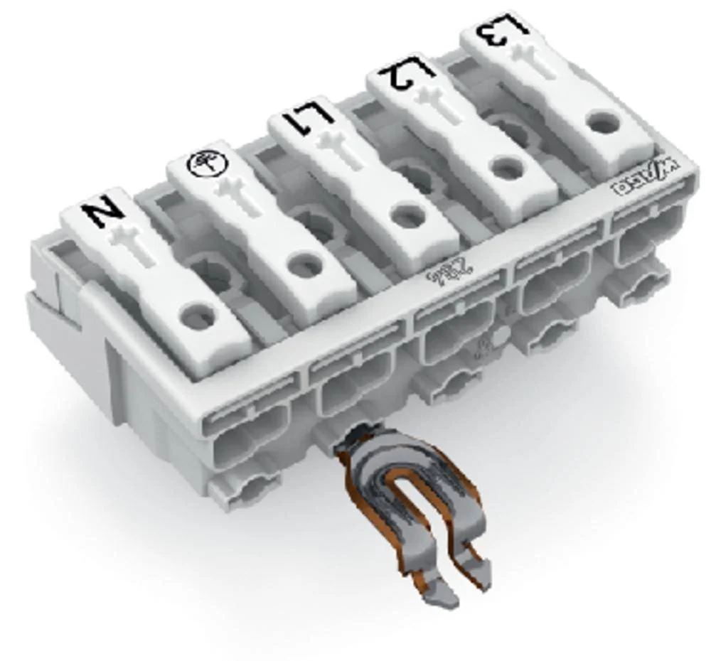 Разъем питания сети WAGO 294-5315, 5 pin, 0.5мм² - 1.5мм², 24А, (250 шт)
