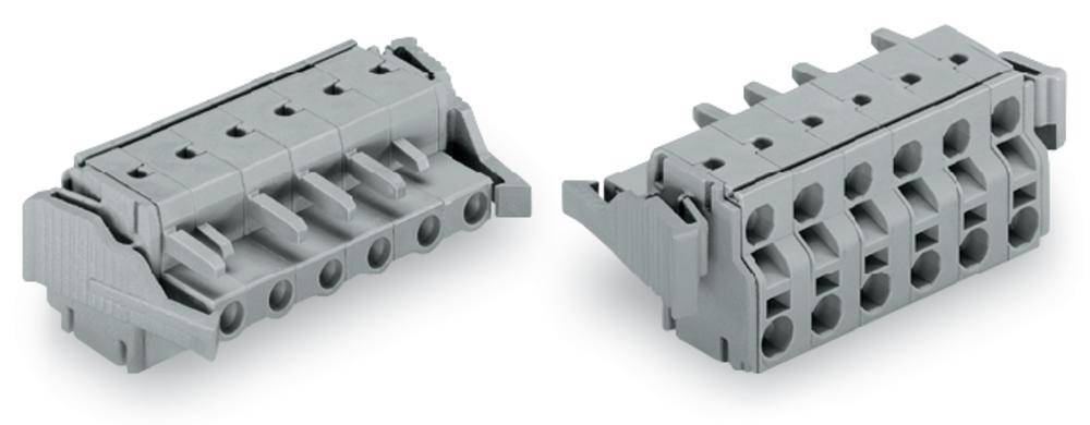 Розетка для подключения кабеля WAGO 231-2210/037-000, 10 pin, 0.2мм² - 2.5мм², 630В, CS: 7.50мм, (25 шт)