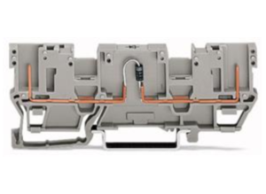 Диодная клемма WAGO 769-208/281-411, 1 pin, 0.08мм²-8.0мм², 250В, 0.003А, (1 шт)