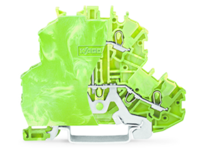 Двухуровневый клеммный блок WAGO 2000-2207/099-000, 2 pin, 0.14мм²-1.5мм², 800В, 13.5А, (1 шт)