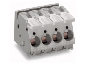 Клемма печатной платы WAGO 2716-156, 6 pin, 1.5мм²-16мм², 320В, 76А, CS: 10мм, (1 шт)