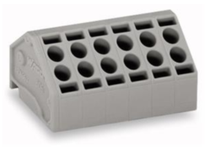 Клемма печатной платы WAGO 806-112, 12 pin, 0.2мм²-1.5мм², 320В, 10А, CS: 5мм, (1 шт)