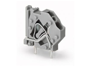Клемма печатной платы WAGO 745-803/999-950, 1 pin, 0.08мм²-4.0мм², 176В, 27А, CS: 5мм, (1 шт)