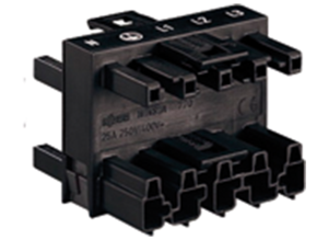 Штекер WAGO 770-609, 5 pin, 400В, 25А, (1 шт)