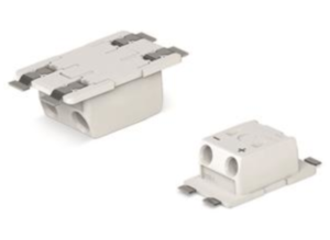 Клемма печатной платы WAGO 2070-542/998-406, 2 pin, 0.2мм²-0.75мм², 320В, 9А, CS: 6.5мм, (1 шт)