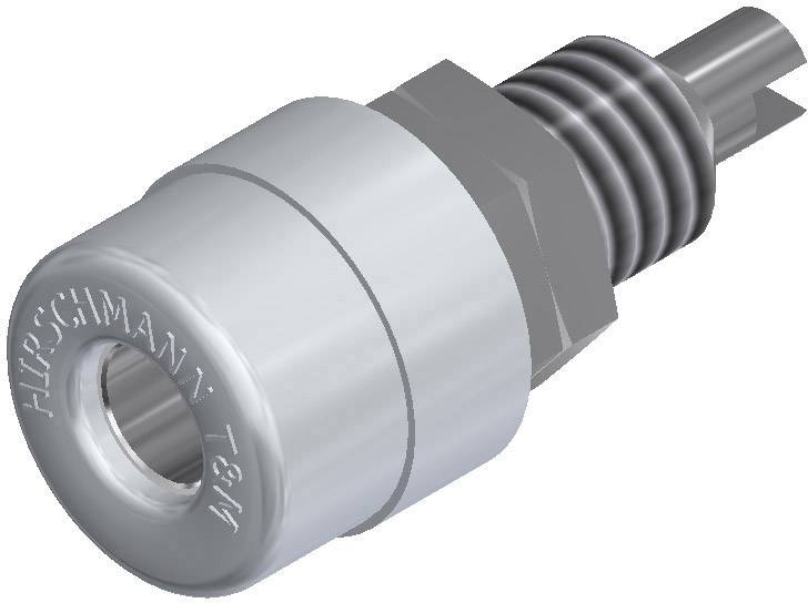 930176107, SKS-HIRSCHMANN BIL 20 - Лабораторное гнездо, Ø-контакта: 4 мм, белый : 1 шт.