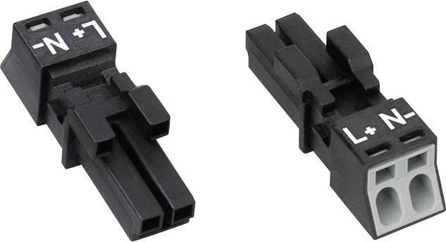 Разъем питания сети WAGO 890-222, 2 pin, 0.25мм² - 1.5мм², 250В, 16А, (1 шт)