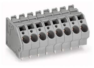 Клемма печатной платы WAGO 745-303, 3 pin, 0.2мм²-6.0мм², 630В, 41А, CS: 7.5мм, (1 шт)