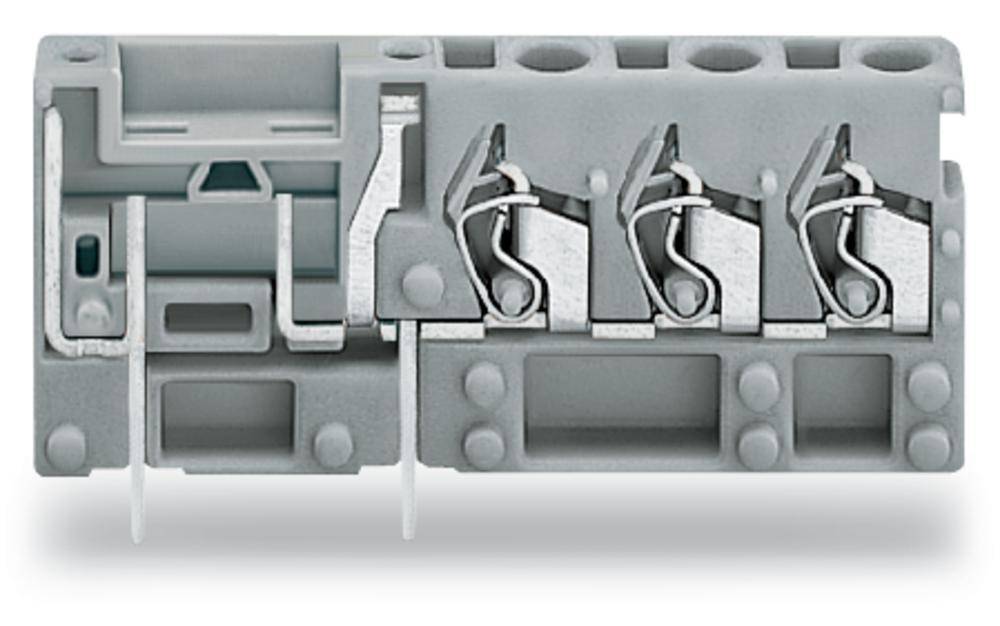 Быстроразъемная клемма WAGO 742-163, 1 pin, 0.08мм² - 2.50мм², 320В, CS: 5мм, (100 шт)