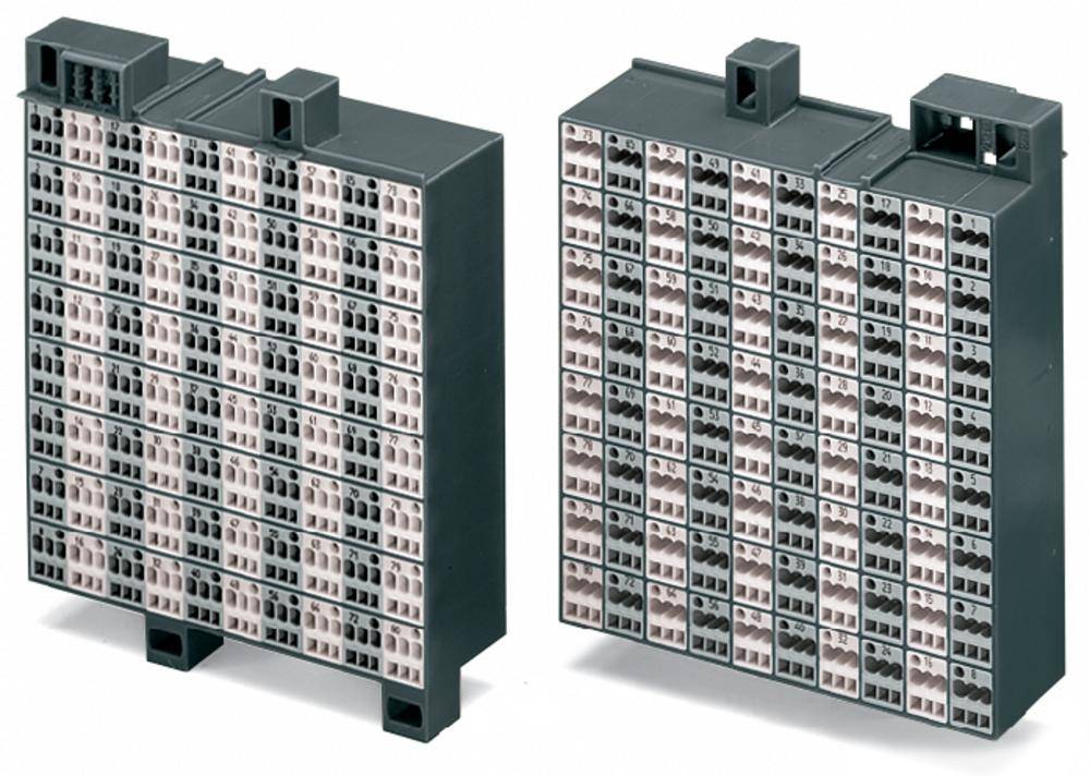 Клеммы для матричной коммутации WAGO 726-721, 80 pin, 0.08мм² - 1.50мм², 10А, (8 шт)