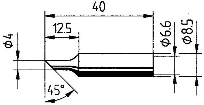 Паяльное жало Ersa 0832NDLF 