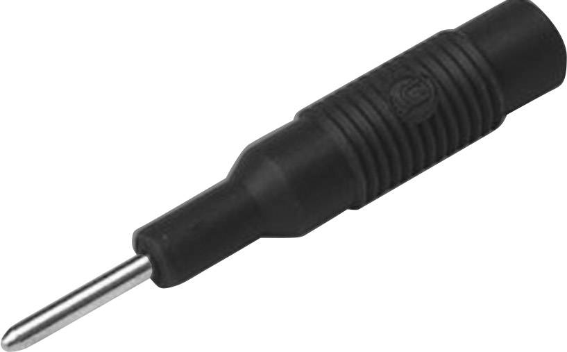 973600100, SKS-HIRSCHMANN MZS 2 - Штекерный разъем, черный : 1 шт.