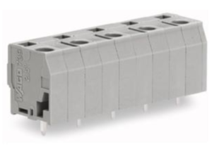 Клемма печатной платы WAGO 739-3205, 5 pin, 0.08мм²-2.5мм², 630В, 24А, CS: 10мм, (1 шт)