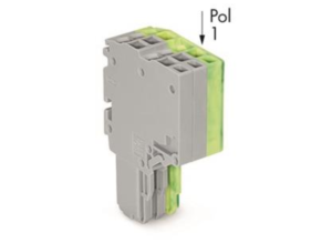 Внутренний разъём WAGO 2020-203/000-036, 3 pin, 0.5мм²-1.5мм², 500В, 13.5А, CS: 3.5мм, (1 шт)