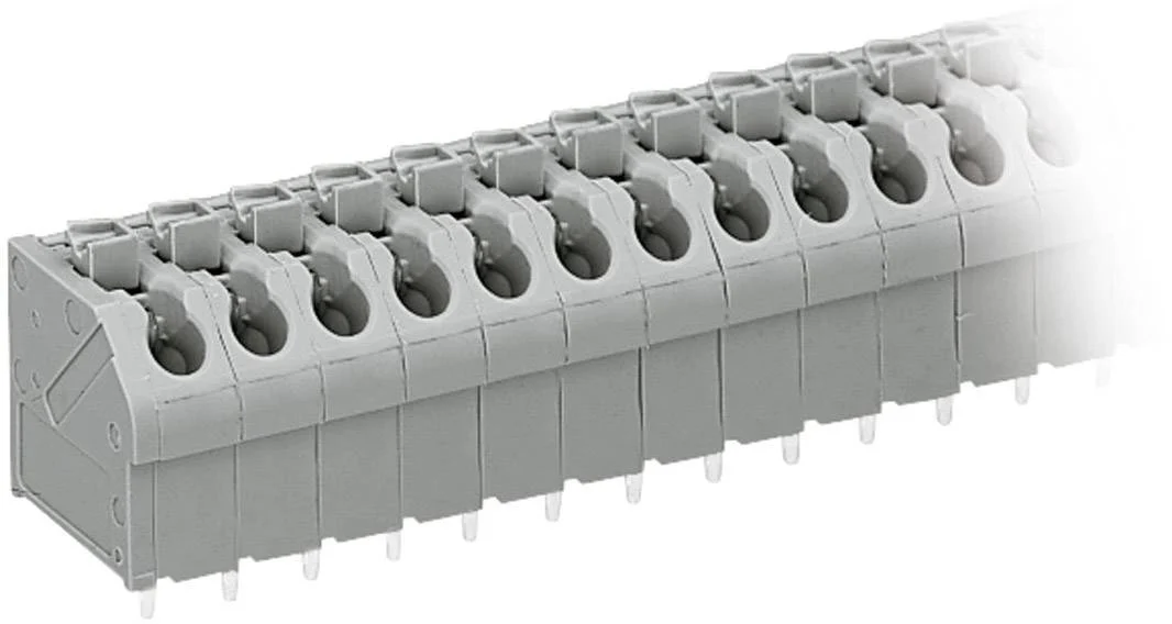 Быстроразъемная клемма WAGO 250-506, 6 pin, 0.50мм² - 1.50мм², 320В, 2А, CS: 5мм, (1 шт)