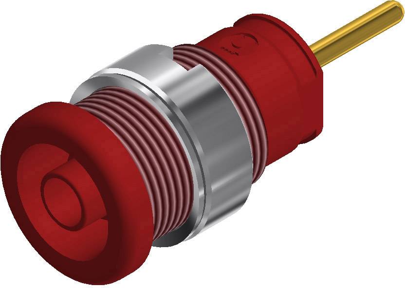 972359101, SKS-HIRSCHMANN SEB 2630 S1,9 - Лабораторное гнездо, Ø-контакта: 4 мм, красный : 1 шт.