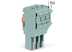 Внутренний разъём WAGO 2022-104/999-953, 4 pin, 0.75мм²-4.0мм², 690В, 24А, CS: 5.2мм, (1 шт)