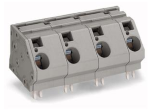 Клемма печатной платы WAGO 745-652/007-000, 2 pin, 0.2мм²-16мм², 1000В, 76А, CS: 20мм, (1 шт)