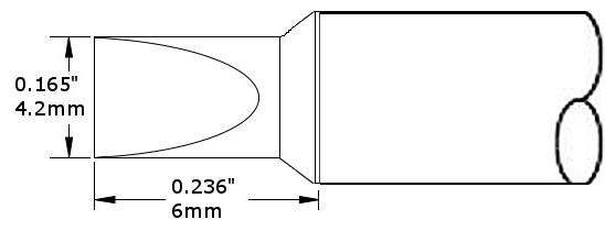 Картридж-наконечник Metcal CVC-8CH0040P 