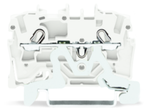 Клеммная колодка экрана WAGO 2002-1208, 1 pin, 0.75мм²-4.0мм², 800В, 24А, (1 шт)