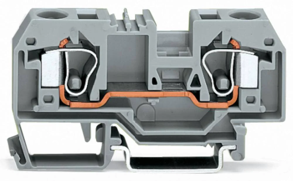 Клемма WAGO 284-904, 2 pin, 0.20мм² - 10мм², 800В, 57А, конф: N, (25 шт)