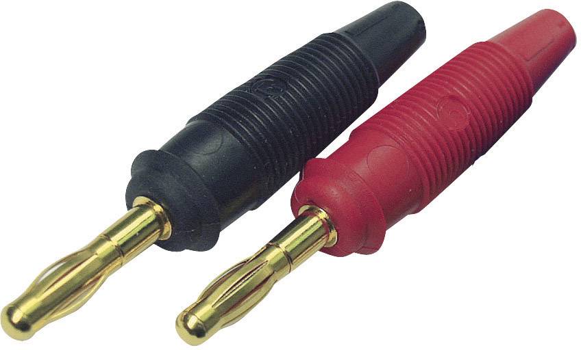 972518700, SKS-HIRSCHMANN LAS 30 - Штекер с ламелями, Ø-контакта: 4 мм, черный : 1 шт.