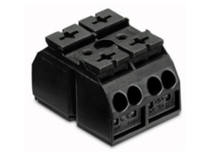 Клеммная колодка для монтажа на шасси WAGO 862-532, 2 pin, 0.5мм²-4.0мм², 500В, 32А, CS: 12мм, (1 шт)