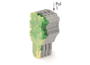 Внутренний разъём WAGO 2020-104/000-037, 4 pin, 0.5мм²-1.5мм², 500В, 13.5А, CS: 3.5мм, (1 шт)