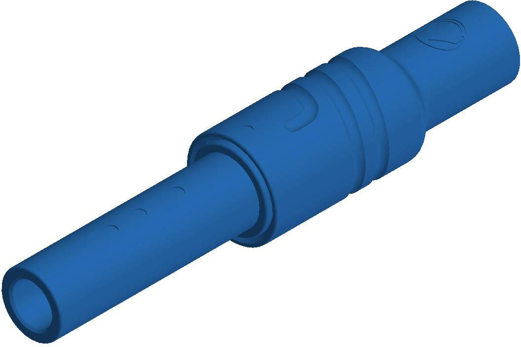 934096102, SKS-HIRSCHMANN KUN S - Муфта соединительная, Ø-контакта: 4 мм, синий : 1 шт.