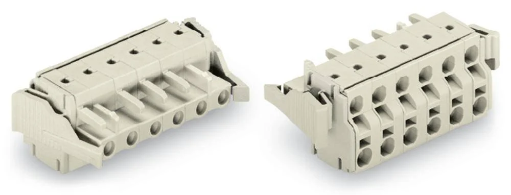Розетка для подключения кабеля WAGO 721-2207/037-000, 7 pin, 0.2мм² - 2.5мм², 630В, 16А, CS: 7.50мм, (25 шт)