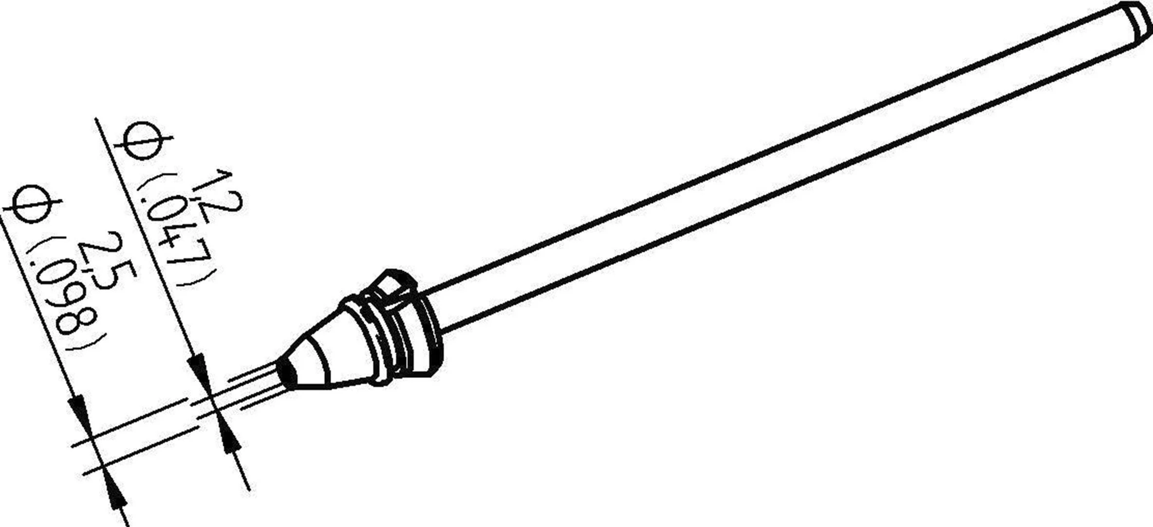 Наконечник для распайки Ersa 0742ED1225H 