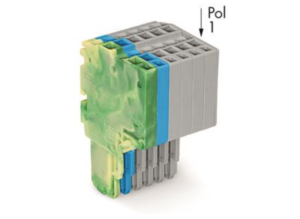 Внутренний разъём WAGO 2020-206/000-039, 6 pin, 0.5мм²-1.5мм², 500В, 13.5А, CS: 3.5мм, (1 шт)