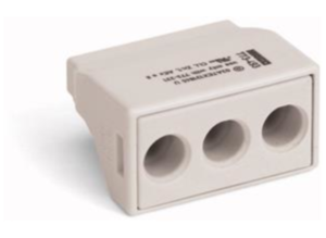 Клемма распределительной коробки WAGO 773-493, 1 pin, 2.5мм²-6.0мм², 42А, (1 шт)