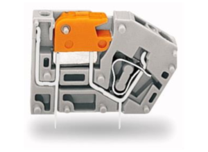 Клемма печатной платы WAGO 742-101, 1 pin, 0.08мм²-2.5мм², 320В, 16А, CS: 5мм, (1 шт)