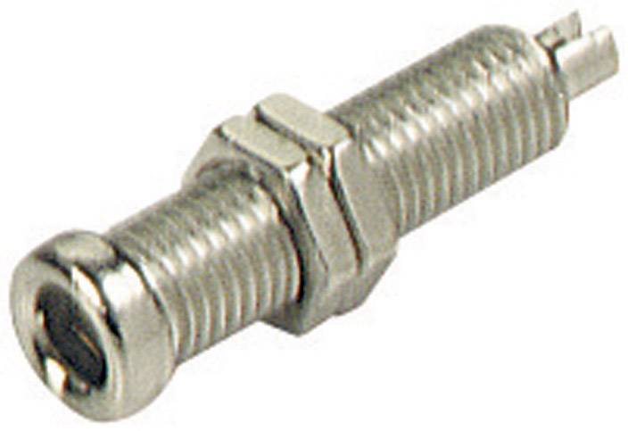 930177000, SKS-HIRSCHMANN BU 20 - Лабораторное гнездо, Ø-контакта: 4 мм, никелированный : 1 шт.