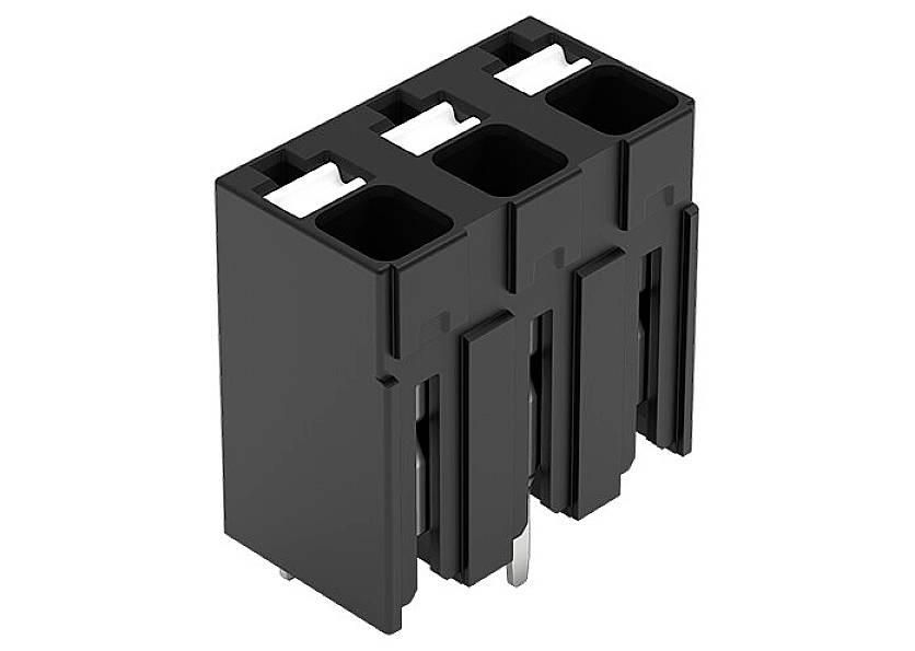 Клемма для печатной платы WAGO 2086-3123/300-000, 3 pin, 0.14мм² - 1.50мм², 1000В, 17.5А, CS: 5мм, (1 шт)