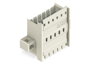 Штекерный разъем проходной панели WAGO 2091-1632/024-000, 2 pin, 320В, 10А, CS: 3.5мм, (1 шт)