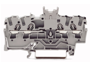 Проходная клеммная колодка WAGO 2002-1441, 2 pin, 0.25мм²-2.5мм², 800В, 24А, (1 шт)