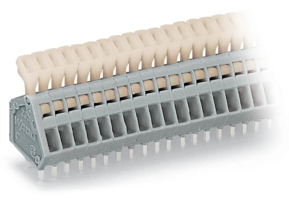 Быстроразъемная клемма WAGO 233-209, 9 pin, 0.08мм² - 0.50мм², 160В, CS: 2.50мм, (200 шт)