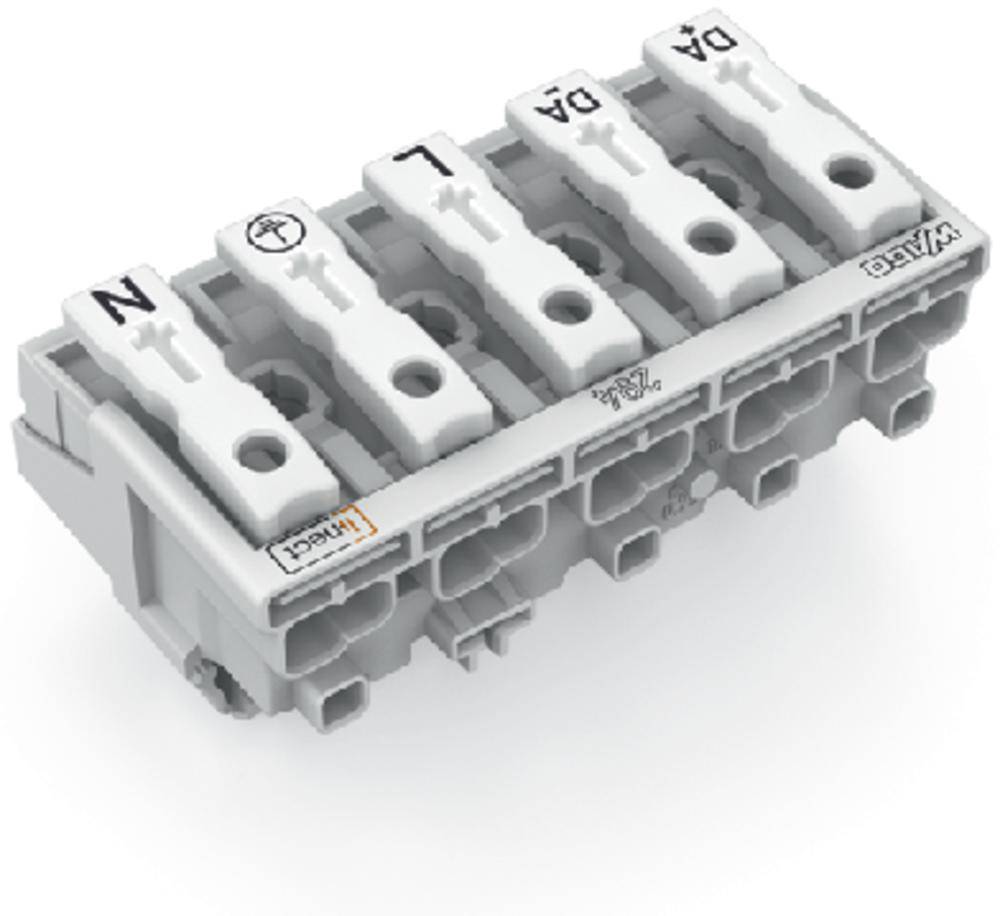 Разъем питания сети WAGO 294-8025, 5 pin, 0.5мм² - 2.5мм², 24А, (250 шт)