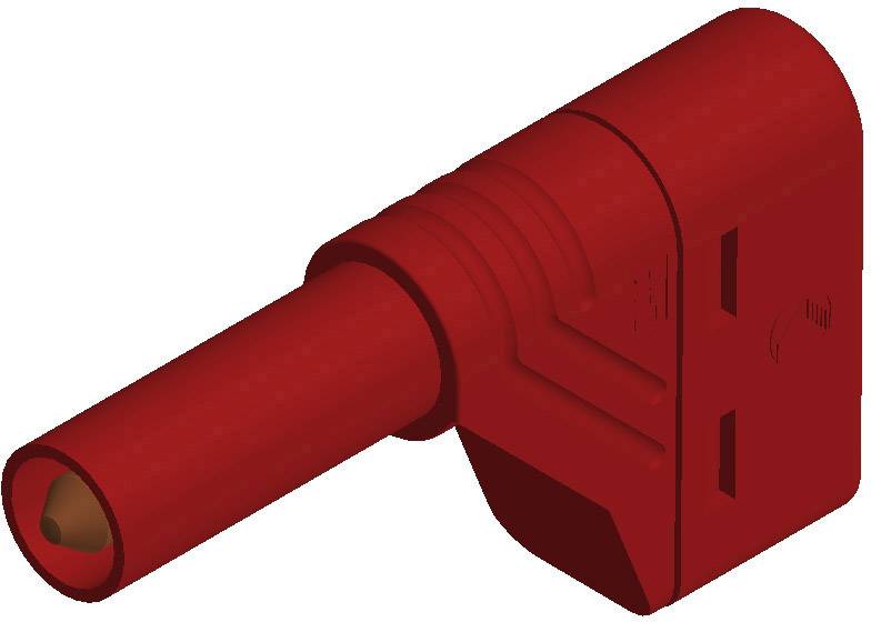 934098101, SKS-HIRSCHMANN LAS S W - Штекер с ламелями, Ø-контакта: 4 мм, красный : 1 шт.