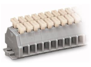 Клеммная колодка WAGO 261-157/341-000, 7 pin, 0.08мм²-2.5мм², 500В, 24А, (1 шт)