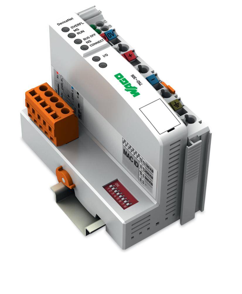 Разъем полевой шины ПЛК WAGO 750-306 