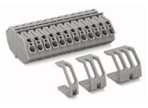 Клеммная колодка WAGO 826-164, 4 pin, 0.08мм²-4.0мм², 320В, 32А, (1 шт)