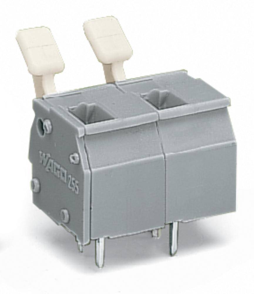 Быстроразъемная клемма WAGO 255-602/333-000, 2 pin, 0.08мм² - 2.50мм², 1000В, CS: 10мм;10.16мм, (200 шт)